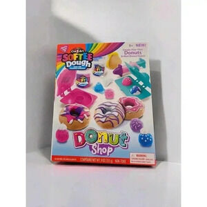 Cra-Z-Art Softee Dough Donut Shop Playset, Super Soft Modeling Compound